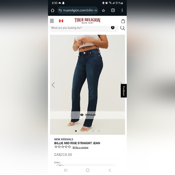 True Religion Bell bottoms - Picture 3 of 3